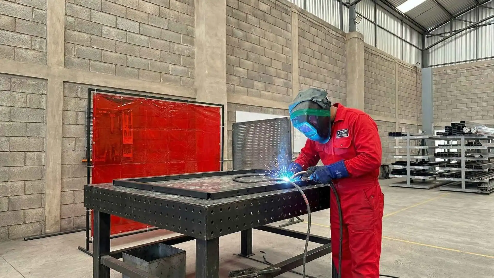 Instalación Durtron en operación