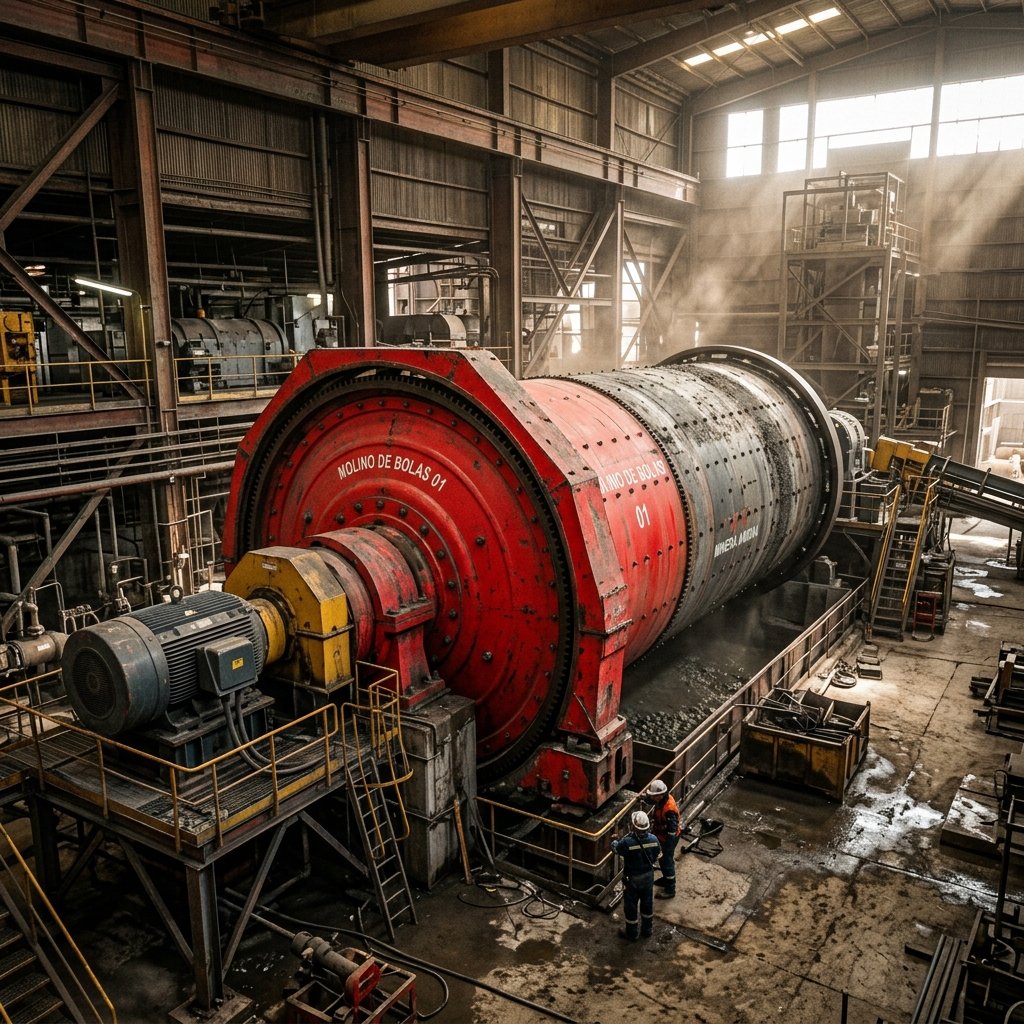 ¿Qué es un Molino de Bolas? Guía de Molienda para Minería