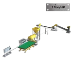 Planta de Procesamiento de Minerales 1 Ton/HR
