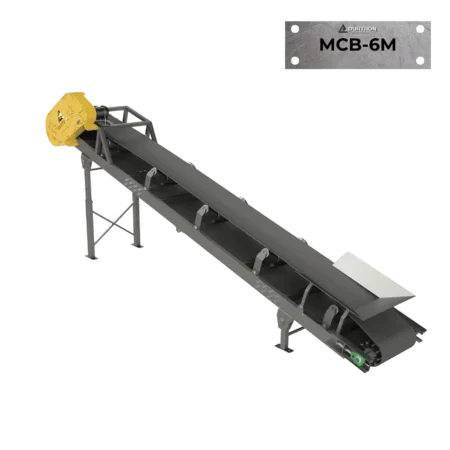 Banda transportadora para minería de 6 metros modelo MCB-6M